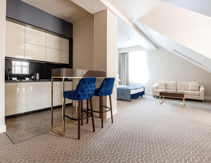 2-местные 1-комнатные апартаменты студия - Апарт-отель Apart Hotel Semashko / Семашко Гродно