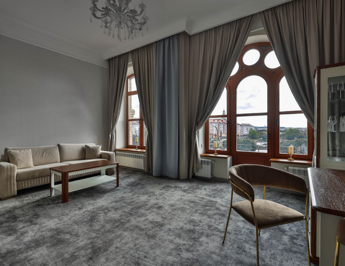 Номер делюкс премиум с 1 двуспальной кроватью - Апарт-отель Apart Hotel Semashko / Семашко Гродно