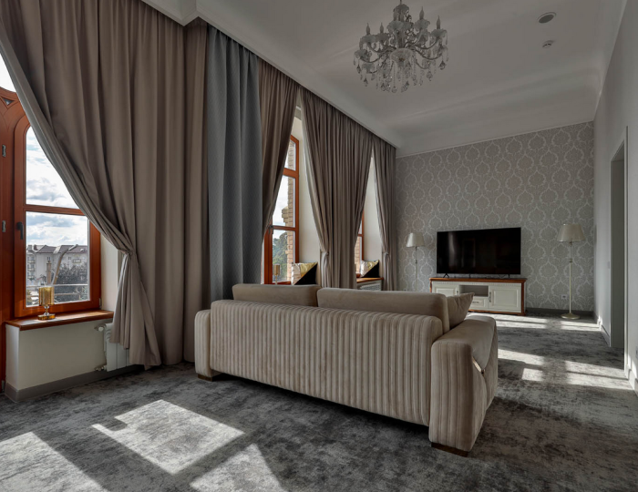 Номер делюкс премиум с 1 двуспальной кроватью - Апарт-отель Apart Hotel Semashko / Семашко Гродно